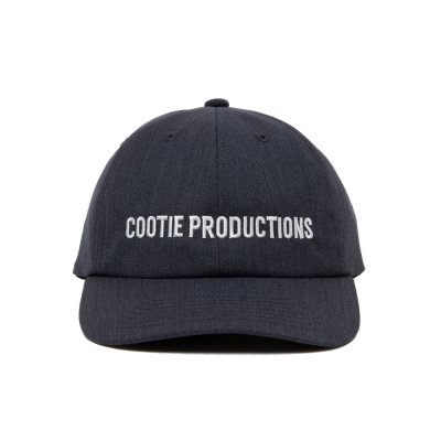 画像1: COOTIE PRODUCTIONS/T/W Saxony 6 Panel Cap（Gray）［6パネルキャップ-25秋冬］