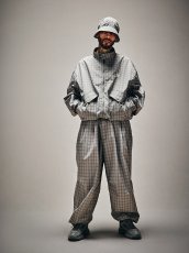 画像11: TIGHTBOOTH/PLAID LIGHT SWING TOP（Grey）［チェックライトスウィングトップ-25秋冬］ (11)