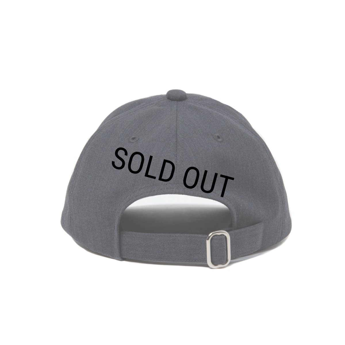 画像2: COOTIE PRODUCTIONS/T/W Saxony 6 Panel Cap（Gray）［6パネルキャップ-25秋冬］ (2)