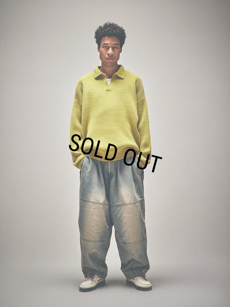 画像10: 【20%OFF】TIGHTBOOTH/DENIM BALLOON PANTS（Blue）［デニムバルーンパンツ-25秋冬］ (10)
