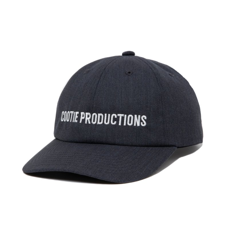 画像3: COOTIE PRODUCTIONS/T/W Saxony 6 Panel Cap（Gray）［6パネルキャップ-25秋冬］