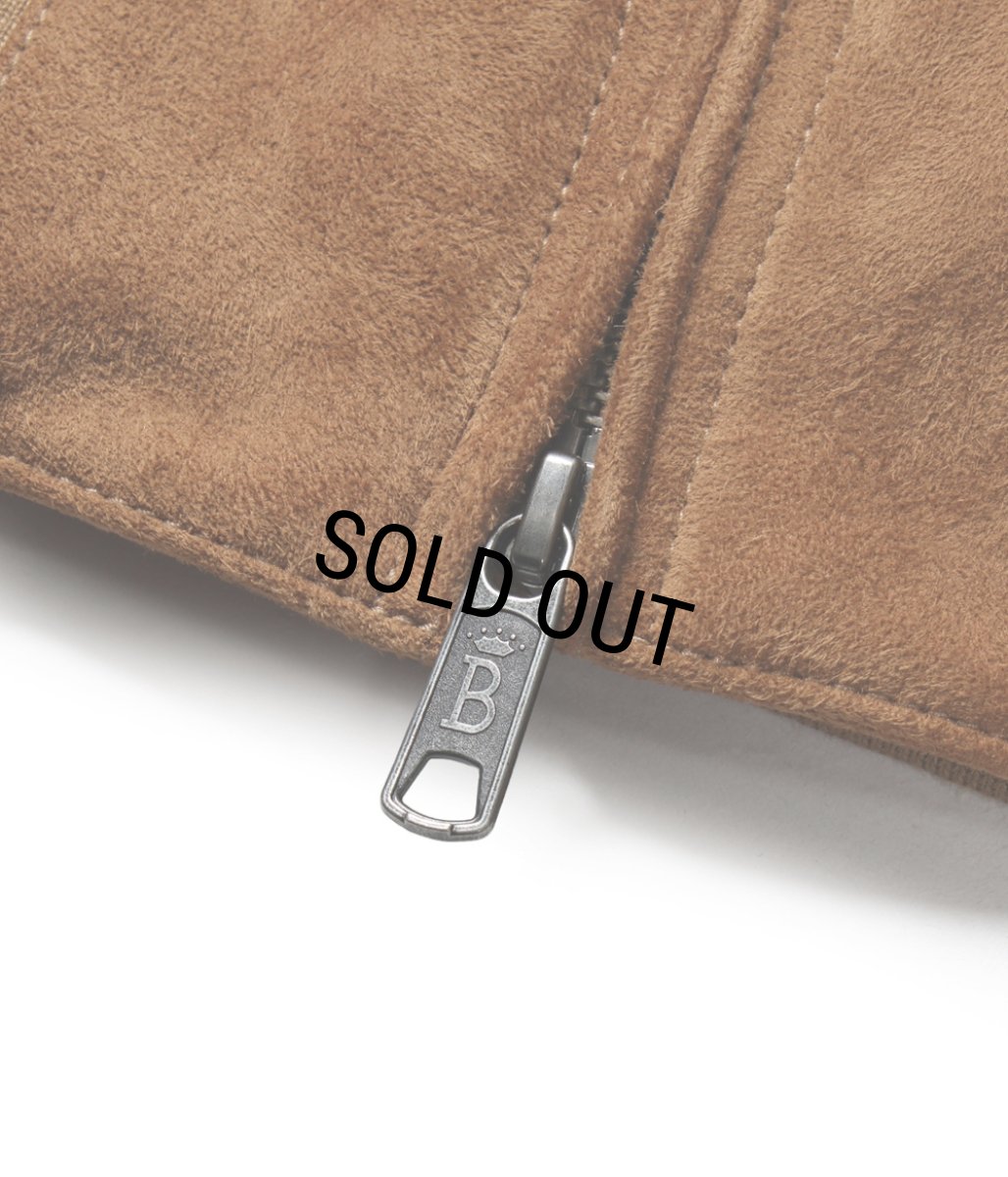 画像4: WACKO MARIA/BARACUTA / SUEDE G9 HARRINGTON JACKET（BEIGE）［スウェードG9ハリントンJKT-25秋冬］ (4)