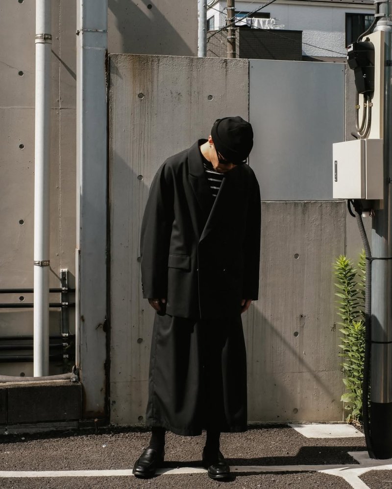 画像3: COOTIE PRODUCTIONS/T/W Saxony Double Breasted Jacket（Black）［ダブルブレステッドJKT-25秋冬］