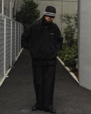 画像2: COOTIE PRODUCTIONS/Jacquard Cuffless Beanie（Black）［ジャガードカフレスビーニー-25秋冬］ (2)