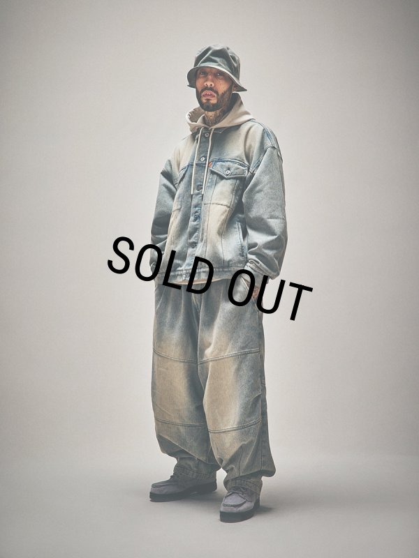 20%OFF】TIGHTBOOTH/DENIM BALLOON PANTS（Blue）［デニムバルーン