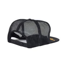 画像2: PORKCHOP/WAVE LOGO MESH CAP（WHITE/BLACK）［ウェーブロゴメッシュキャップ-25秋冬］ (2)