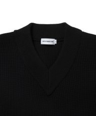 画像3: COOTIE PRODUCTIONS/Rib Stitch Tilden Knit Vest（Black）［チルデンニットベスト-25秋冬］ (3)
