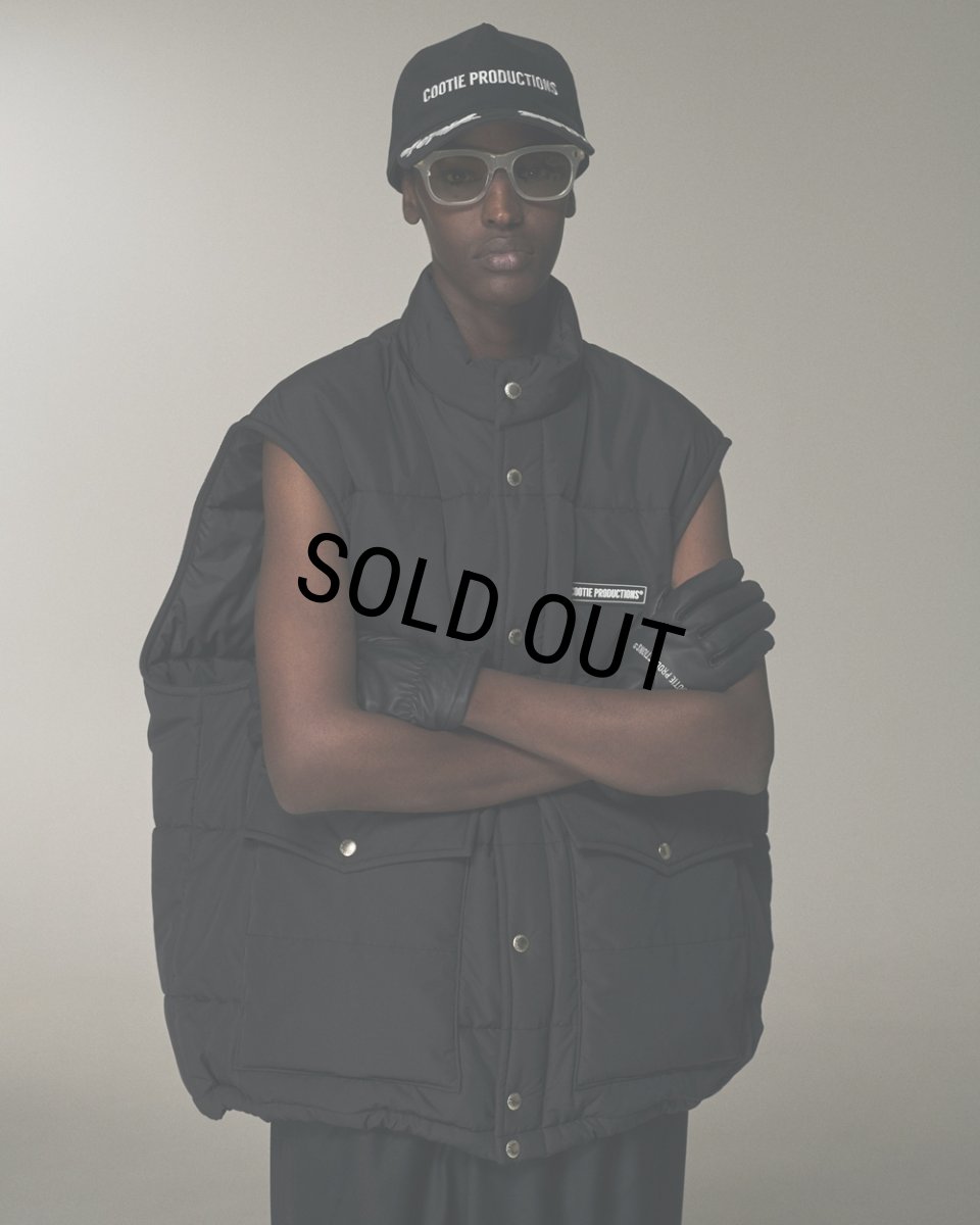 画像8: COOTIE PRODUCTIONS/Error Fit Padded Racing Vest（Black）［エラーフィットレーシングベスト-25秋冬］ (8)