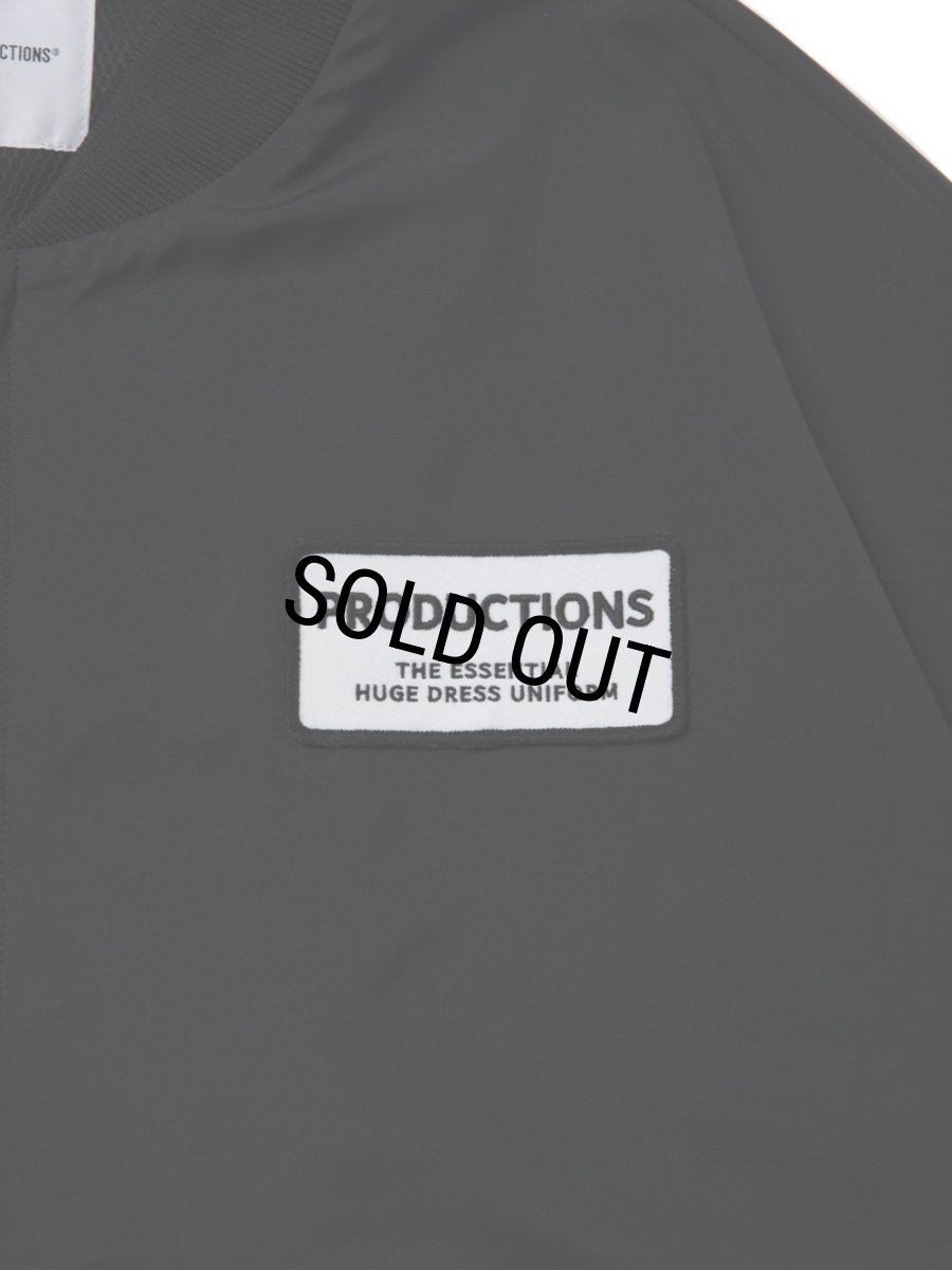 画像4: COOTIE PRODUCTIONS/Polyester Ox Work Blouson（Black）［ポリエステルオックスワークブルゾン-25秋冬］ (4)