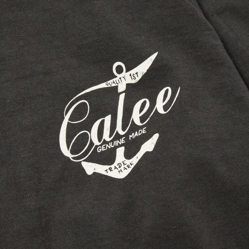 画像3: CALEE/VINTAGE REPRODUCT RAGLAN L/S RIB TEE（VINTAGE BLACK）［ラグラン長袖リブT-25秋冬］