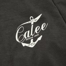 画像3: CALEE/VINTAGE REPRODUCT RAGLAN L/S RIB TEE（VINTAGE BLACK）［ラグラン長袖リブT-25秋冬］ (3)