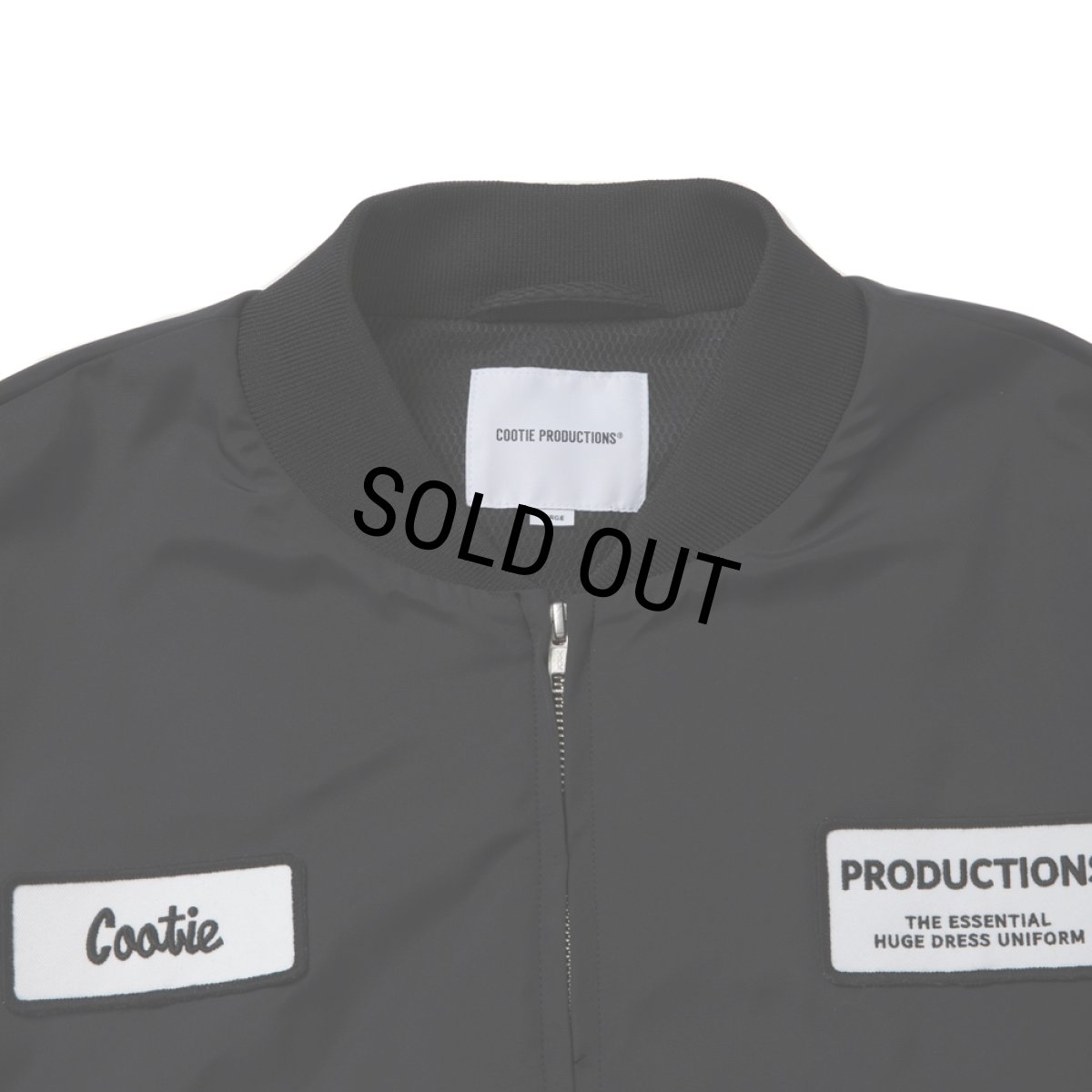 画像3: COOTIE PRODUCTIONS/Polyester Ox Work Blouson（Black）［ポリエステルオックスワークブルゾン-25秋冬］ (3)