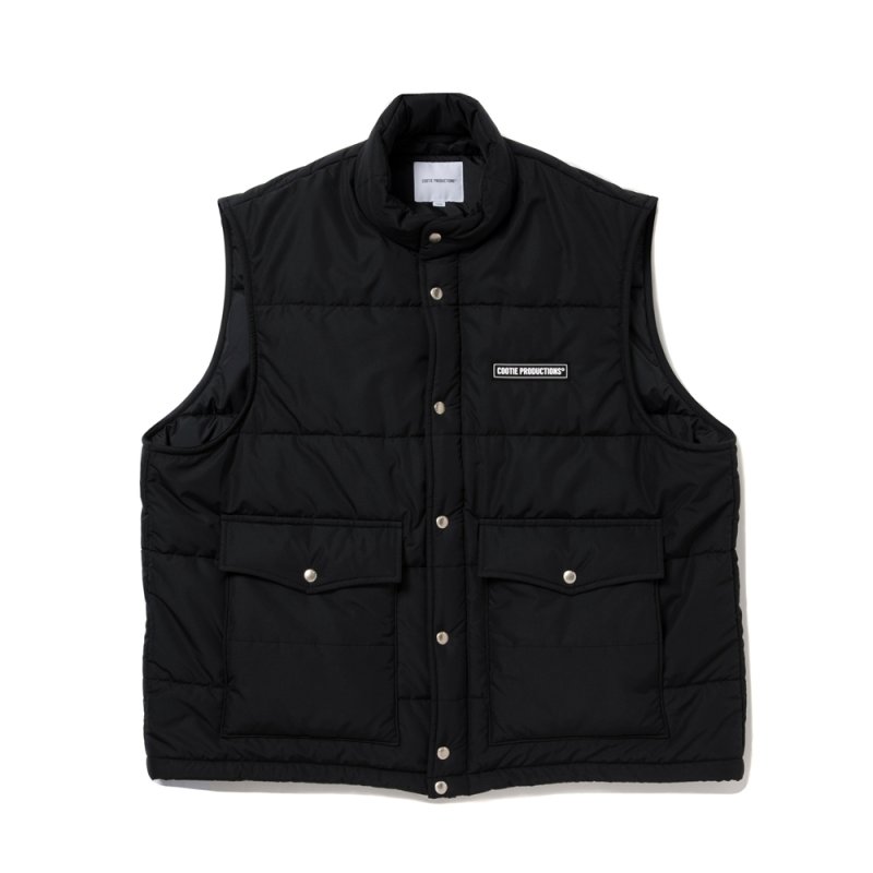 画像1: COOTIE PRODUCTIONS/Error Fit Padded Racing Vest（Black）［エラーフィットレーシングベスト-25秋冬］