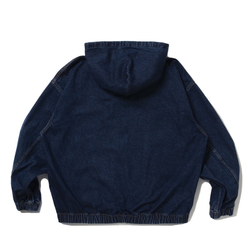 画像2: COOTIE PRODUCTIONS/12.5oz Denim Zip Up Hooded Jacket（Indigo Fade）［デニムジップアップフーデッドJKT-25秋冬］