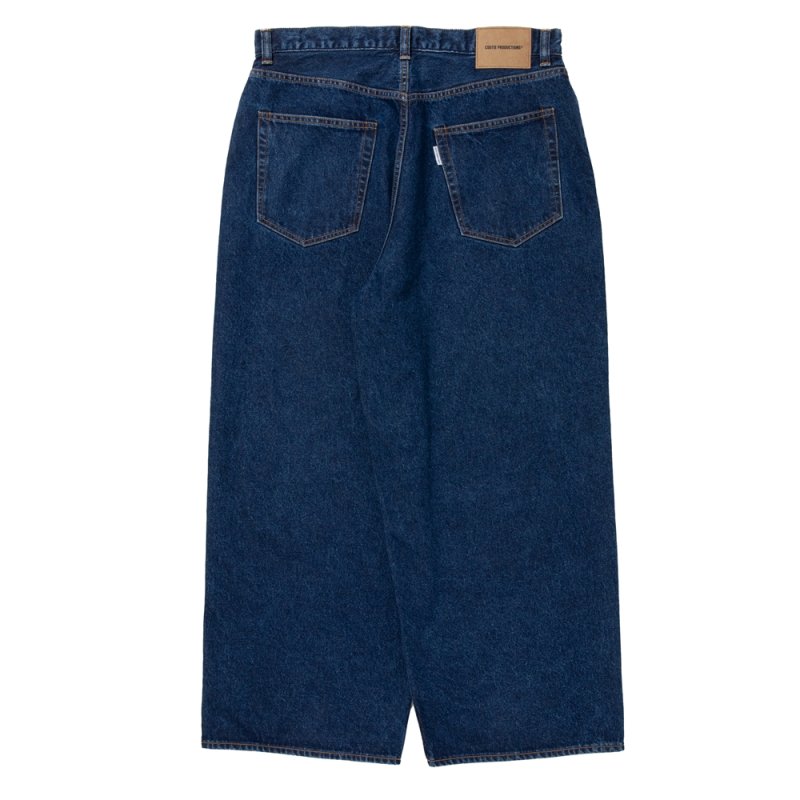 画像2: COOTIE PRODUCTIONS/12.5oz Denim 5 Pocket Extra Baggy Pants（Indigo Fade）［デニムエクストラバギーパンツ-25秋冬］
