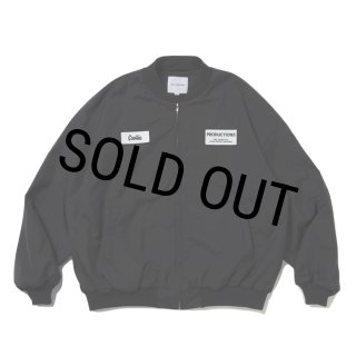 のり　クーティープロダクションズ　ワークブルゾン COOTIE PRODUCTIONS/Polyester Ox Work Blouson（Black