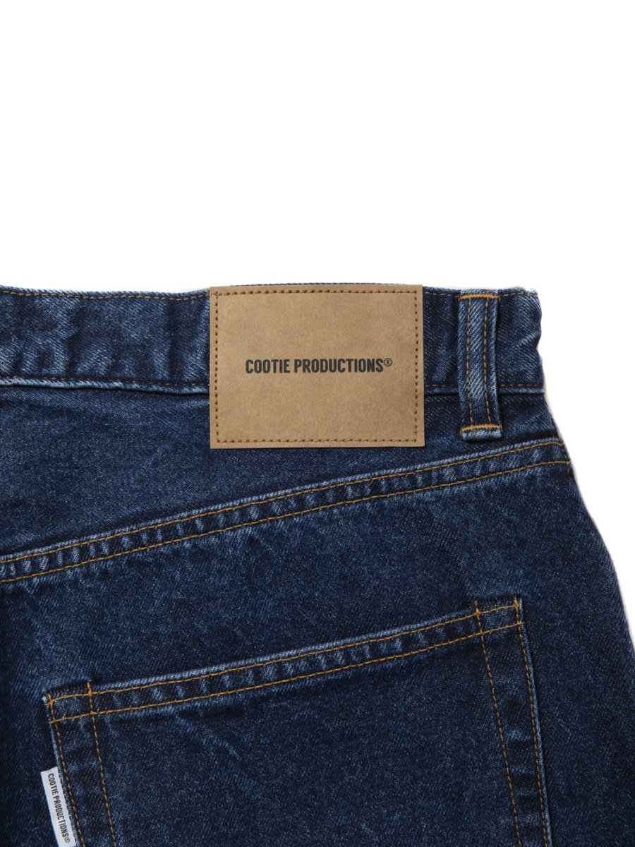 画像3: COOTIE PRODUCTIONS/12.5oz Denim 5 Pocket Extra Baggy Pants（Indigo Fade）［デニムエクストラバギーパンツ-25秋冬］ (3)