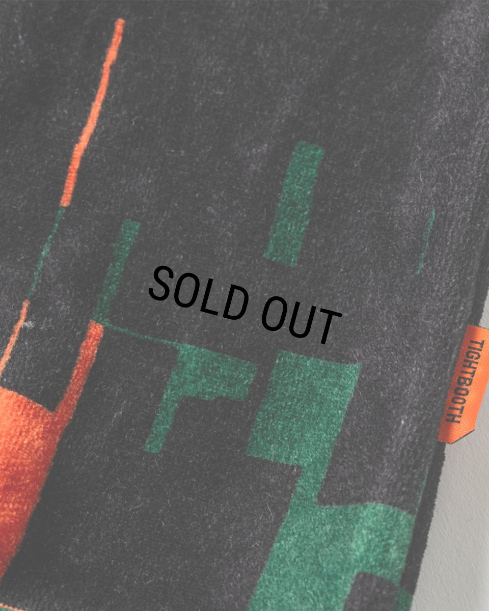 画像5: 【30%OFF】TIGHTBOOTH/NOISE VELOUR HOODIE（Noise）［ノイズベロアフーディー-25秋冬］ (5)