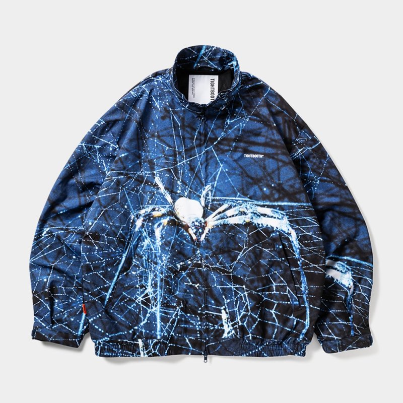 画像1: TIGHTBOOTH/SPIDER WALK TRACK JKT（Blue）［スパイダーウォークトラックJKT-25秋冬］