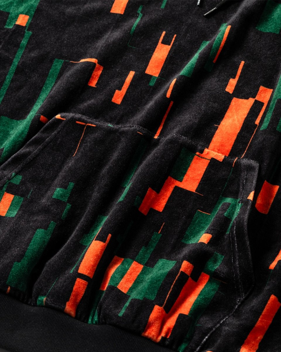 画像6: TIGHTBOOTH/NOISE VELOUR HOODIE（Noise）［ノイズベロアフーディー-25秋冬］ (6)