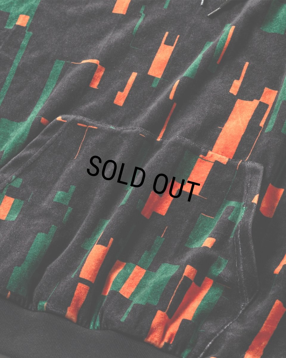 画像6: 【30%OFF】TIGHTBOOTH/NOISE VELOUR HOODIE（Noise）［ノイズベロアフーディー-25秋冬］ (6)