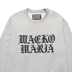 画像2: WACKO MARIA/HEAVY WEIGHT SWEAT SHIRT（GRAY）［クルーネックスウェット-25秋冬］ (2)