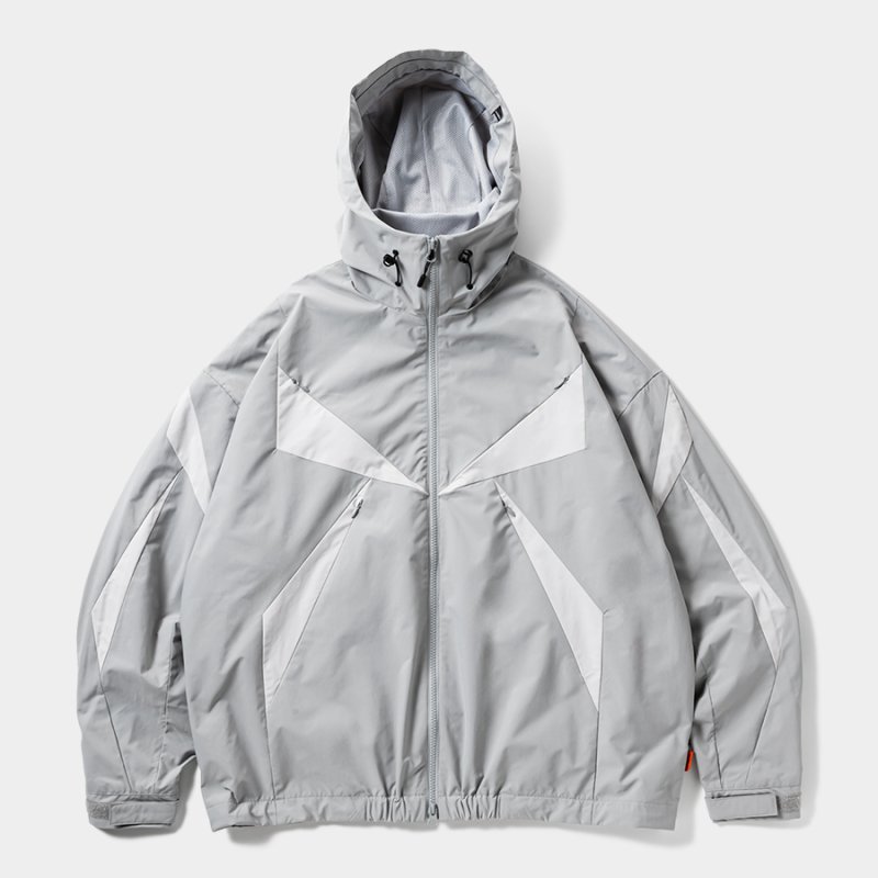 画像1: TIGHTBOOTH/TRIANGLE JACKET（Grey）［トライアングルJKT-25秋冬］