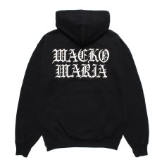 画像2: WACKO MARIA/HEAVY WEIGHT HOODED SWEAT SHIRT（BLACK）［プルオーバーパーカー-25秋冬］ (2)