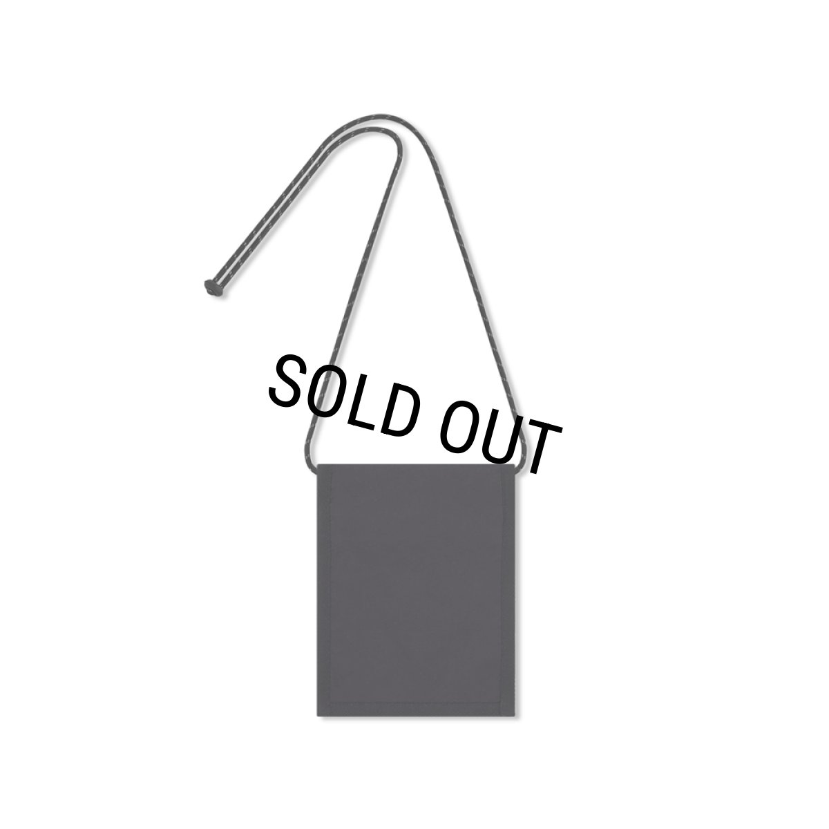 画像2: BlackEyePatch/SMALL OG DOLLAR BILL NECK POUCH（BLACK） (2)