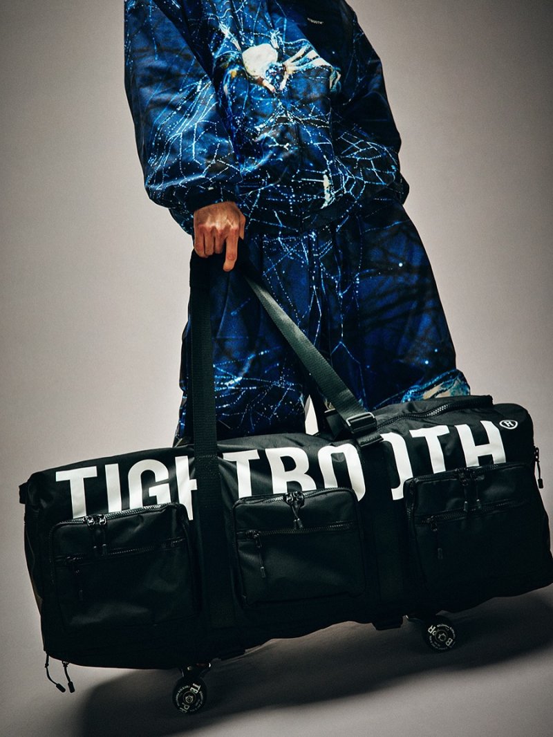 画像3: TIGHTBOOTH/LOGO DUFFLE BAG（Black）［ロゴダッフルバッグ-25秋冬］