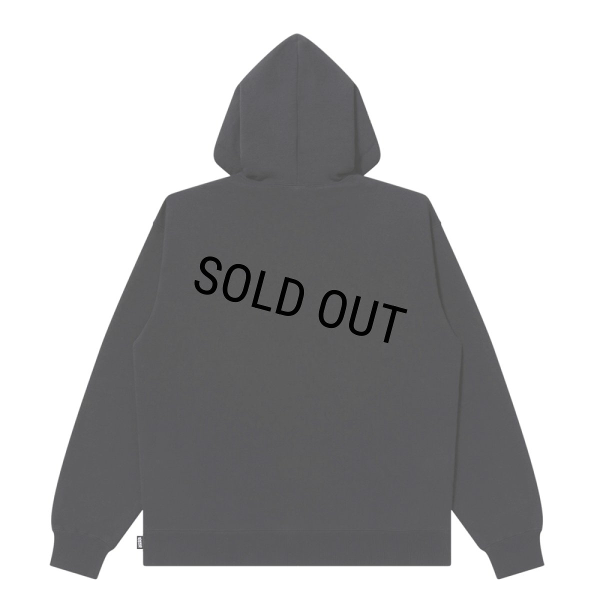 画像2: BlackEyePatch/STITCH PRINTED OG LABEL HOODIE（BLACK） (2)