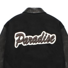 画像4: WACKO MARIA/LEATHER VARSITY JACKET（BLACK）［レザーヴァーシティJKT-25秋冬］ (4)