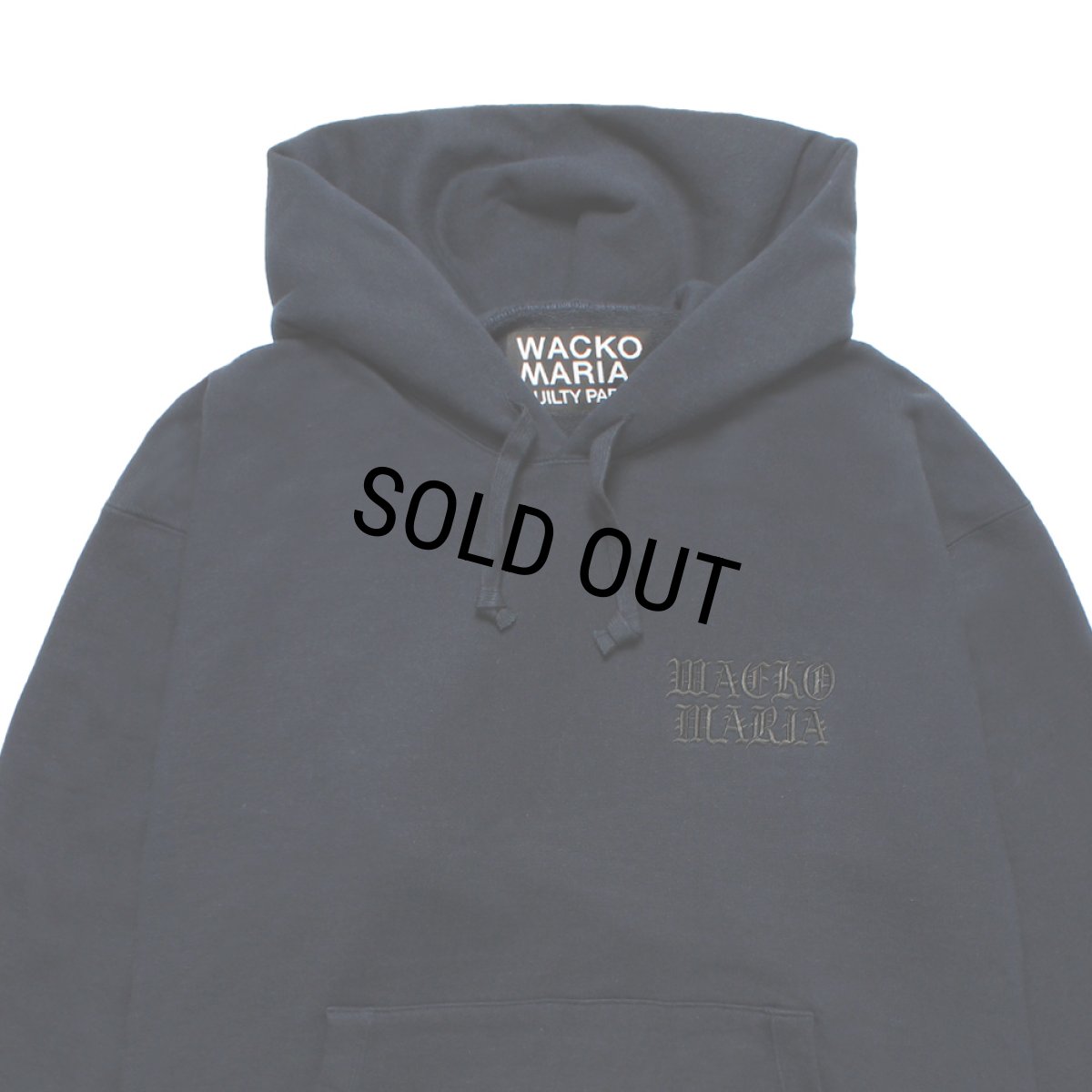 画像3: WACKO MARIA/HEAVY WEIGHT HOODED SWEAT SHIRT（NAVY）［プルオーバーパーカー-25秋冬］ (3)