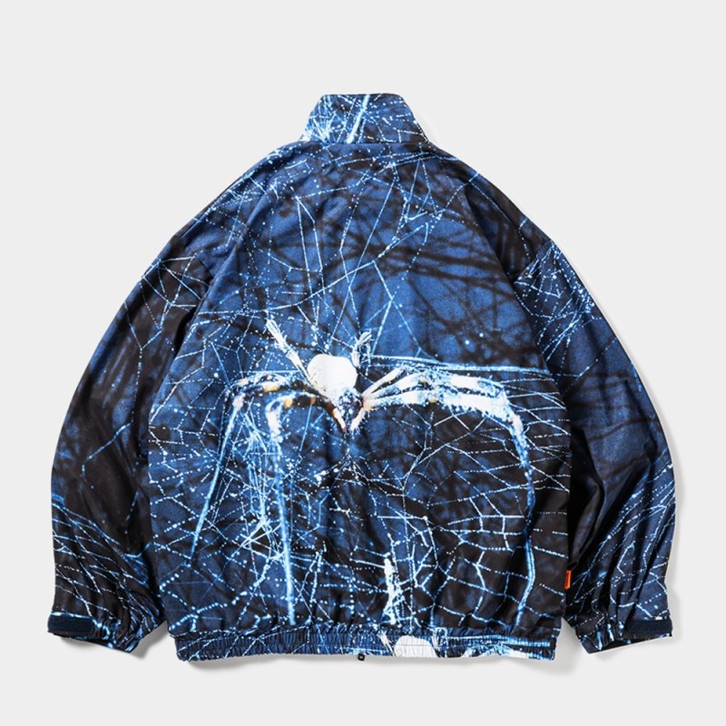 画像2: TIGHTBOOTH/SPIDER WALK TRACK JKT（Blue）［スパイダーウォークトラックJKT-25秋冬］