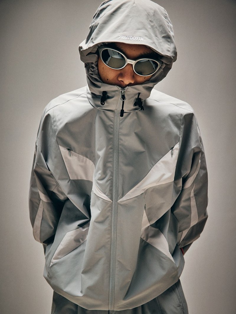 画像3: TIGHTBOOTH/TRIANGLE JACKET（Grey）［トライアングルJKT-25秋冬］
