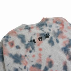 画像4: exodus/Drunk,High & Unemployed TIE DYE SWEAT（GREY/ORANGE）［タイダイクルーネックスウェット-25秋冬］ (4)