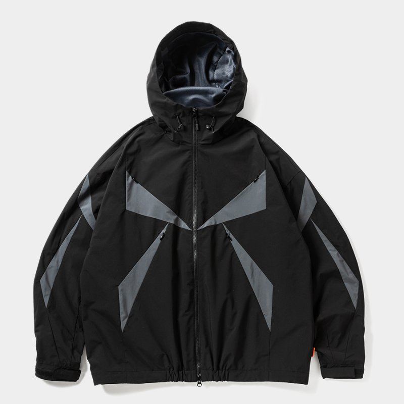 画像1: TIGHTBOOTH/TRIANGLE JACKET（Black）［トライアングルJKT-25秋冬］