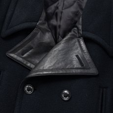 画像5: RATS/DOUBLE BREASTED WOOL JKT（BLACK）［ダブルブレステッドウールJKT-25秋冬］ (5)