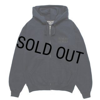 WACKO MARIA/HEAVY WEIGHT ZIP UP HOODED SWEAT SHIRT（NAVY）［ジップ