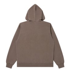 画像2: BlackEyePatch/REFLECTOR EMBROIDERED SMALL HWC ZIP HOODIE（BROWN） (2)
