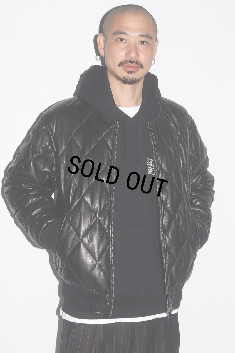 画像5: WACKO MARIA/HEAVY WEIGHT HOODED SWEAT SHIRT（BLACK）［プルオーバーパーカー-25秋冬］ (5)