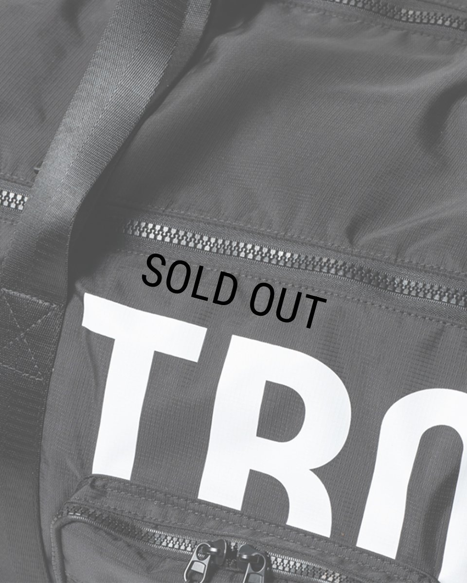 画像7: 【30%OFF】TIGHTBOOTH/LOGO DUFFLE BAG（Black）［ロゴダッフルバッグ-25秋冬］ (7)