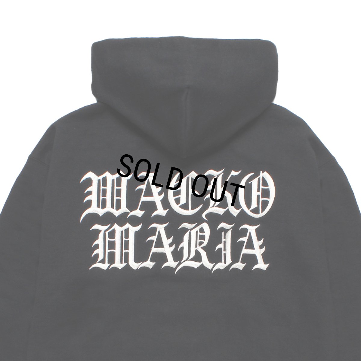 画像4: WACKO MARIA/HEAVY WEIGHT ZIP UP HOODED SWEAT SHIRT（BLACK）［ジップアップパーカー-25秋冬］ (4)