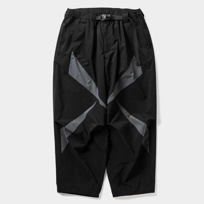 画像1: TIGHTBOOTH/TRIANGLE BALLOON PANTS（Black）［トライアングルバルーンパンツ-25秋冬］