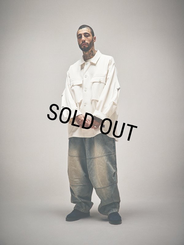20%OFF】TIGHTBOOTH/DENIM BALLOON PANTS（Blue）［デニムバルーン