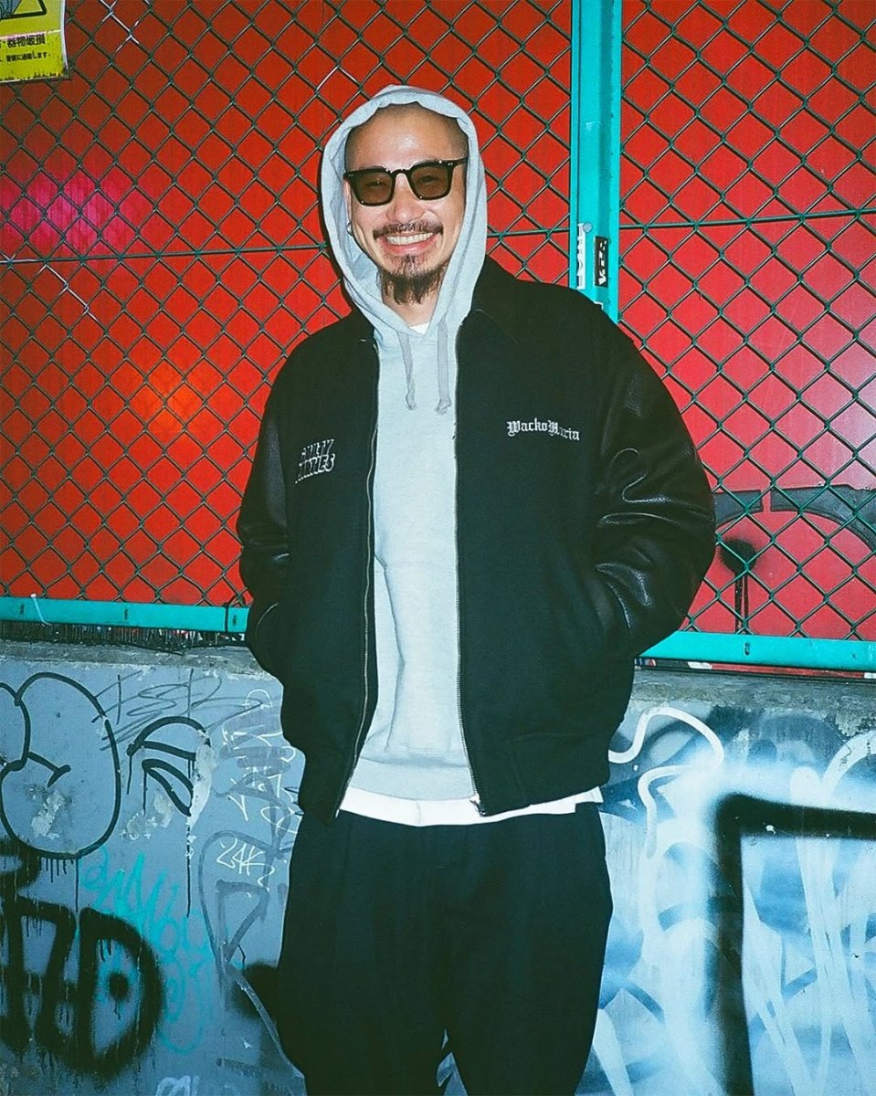 画像9: WACKO MARIA/LEATHER VARSITY JACKET（BLACK）［レザーヴァーシティJKT-25秋冬］ (9)