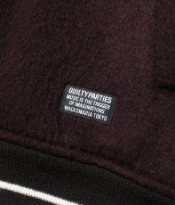 画像4: WACKO MARIA/WOOL MOHAIR VARSITY JACKET（DARK PURPLE）［ウールモヘアヴァーシティJKT-25秋冬］ (4)