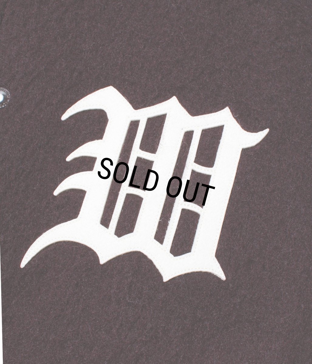 画像3: WACKO MARIA/WOOL MOHAIR VARSITY JACKET（DARK PURPLE）［ウールモヘアヴァーシティJKT-25秋冬］ (3)