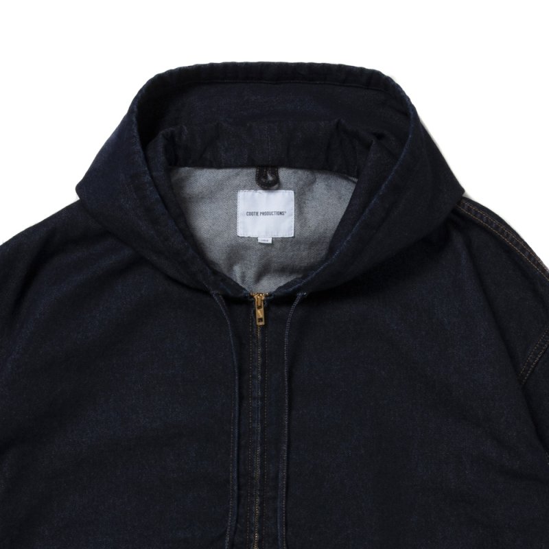 画像3: COOTIE PRODUCTIONS/12.5oz Denim Zip Up Hooded Jacket（Indigo）［デニムジップアップフーデッドJKT-25秋冬］