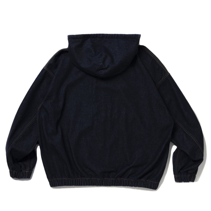 画像2: COOTIE PRODUCTIONS/12.5oz Denim Zip Up Hooded Jacket（Indigo）［デニムジップアップフーデッドJKT-25秋冬］